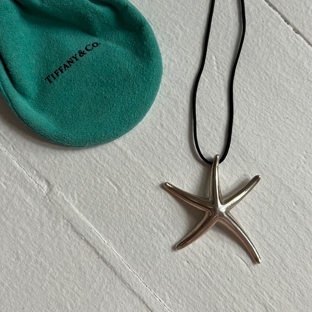 ELSA PERETTI Tiffany &Co. starfish silver necklace